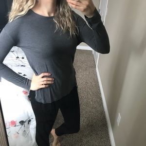 ‼️SOLD‼️Zara long sleeve top with lace bottom